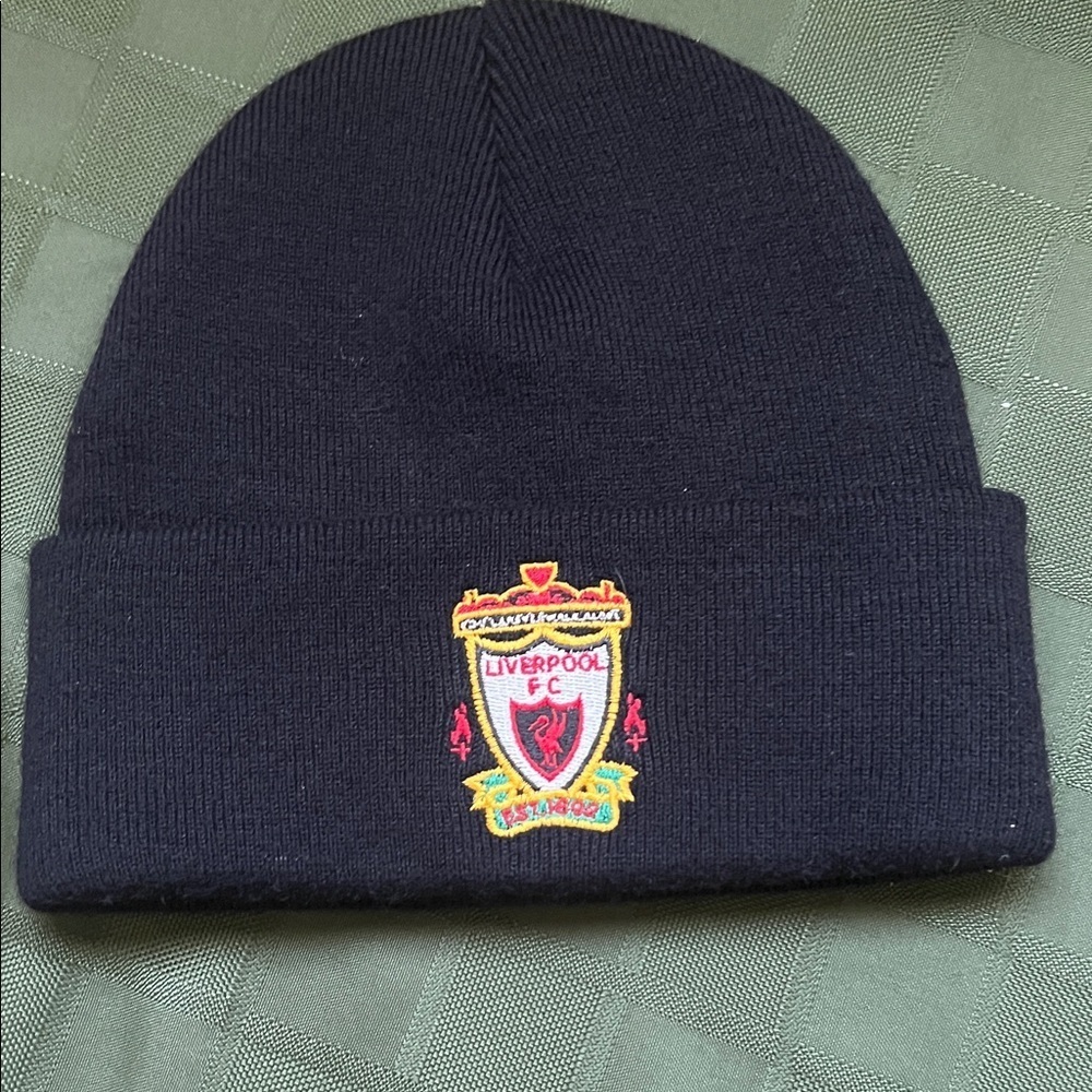 Liverpool FC Black Beanie